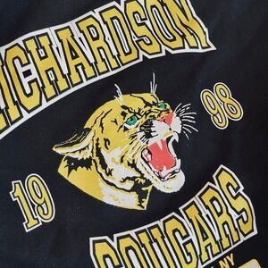 Richardson Cougars 1998 Physical Education Sweatshirt Graphic XL